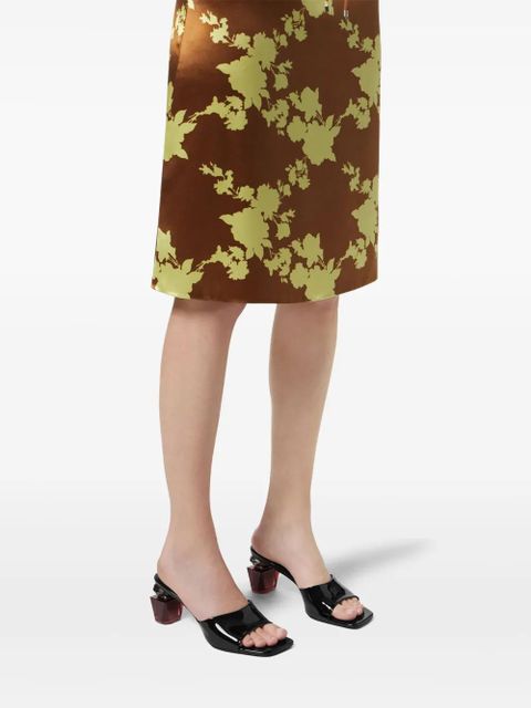 Versace 70mm Bright Crystal sandals - Black