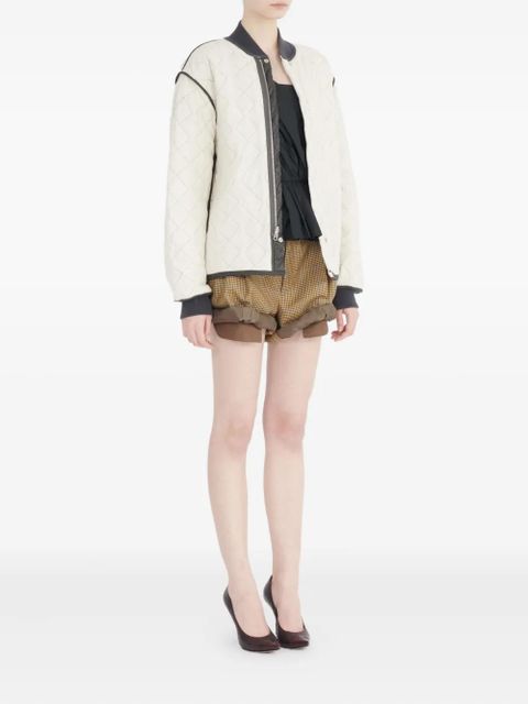 Maison Margiela quilted bomber jacket - White