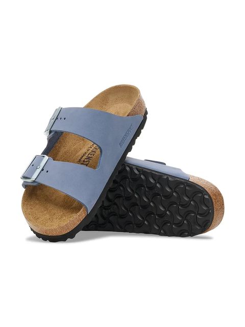 Birkenstock klapki Arizona damskie kolor niebieski 1030390