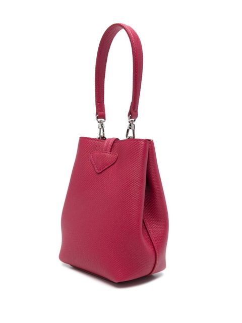 Longchamp xs Le Roseau bucket bag - Red