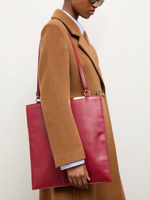 Answear.LAB płaszcz wełniany kolor beżowy