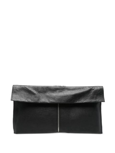 Alexander Wang double-zip leather clutch - Black - zdjęcie produktu nr 1