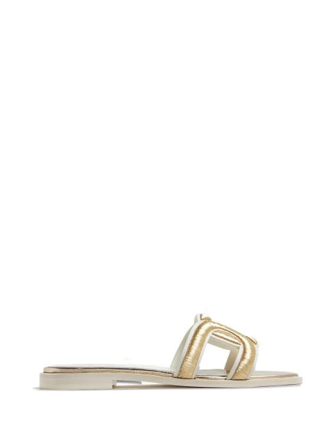 Tod's Kate embroidered sandals - White - zdjęcie produktu nr 1