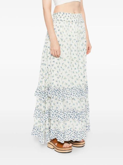 Free People Brynn maxi skirt - Neutrals