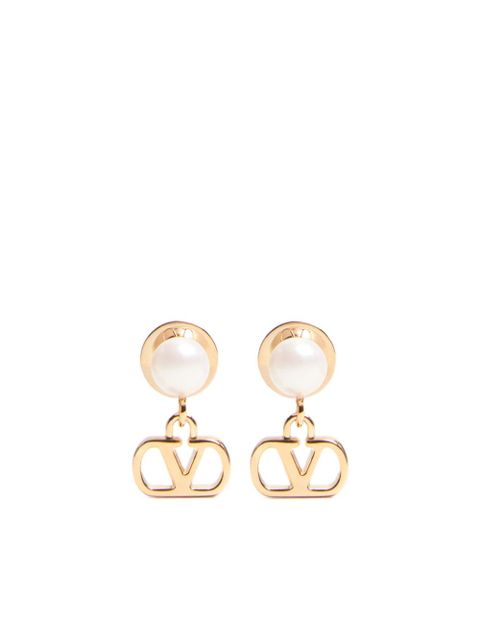 Valentino Garavani VLogo Signature earrings - Gold