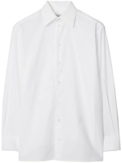 Burberry cotton shirt - White - zdjęcie produktu nr 1