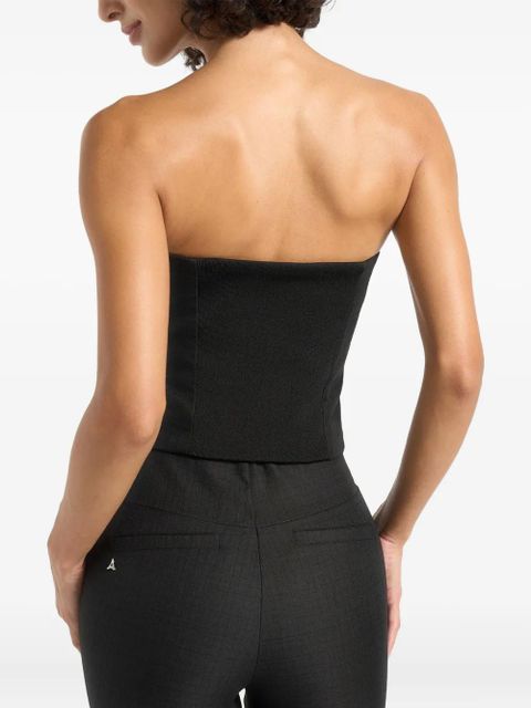 Manière De Voir Lise cropped tailored blazer set - Black