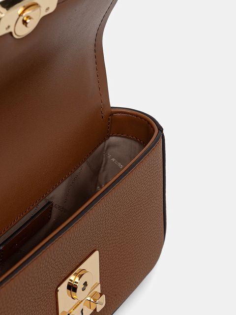 MICHAEL Michael Kors torebka skórzana kolor brązowy 30R6G2RL5L