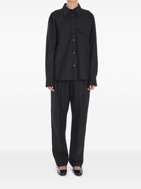 KHAITE Yatty shirt - Black