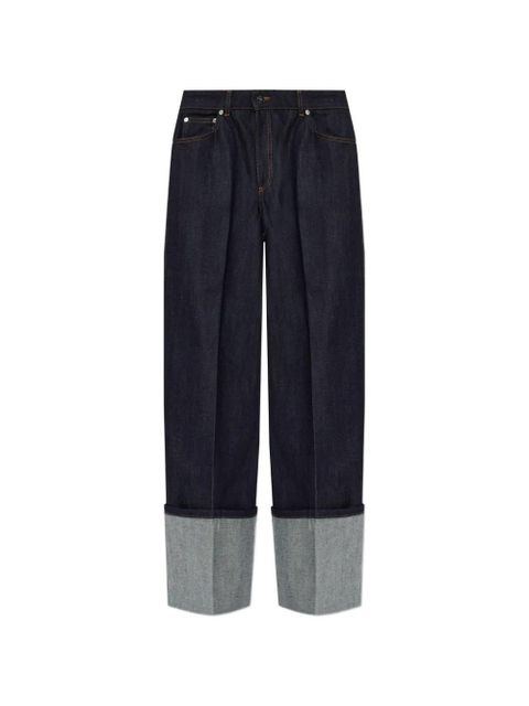 Givenchy cuffed wide-leg jeans - Blue - zdjęcie produktu nr 1