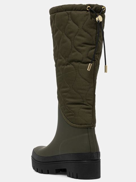 Barbour kalosze Marnie damskie kolor zielony LRF0117OL71