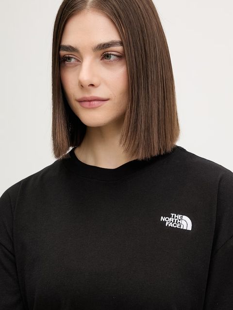 The North Face sukienka bawełniana Evolution Simple Dome