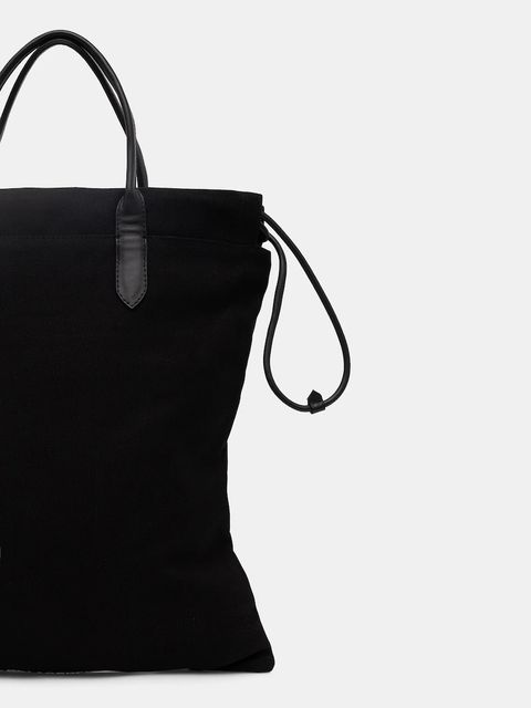 Karl Lagerfeld torebka bawełniana IKON kolor biały B1W50058