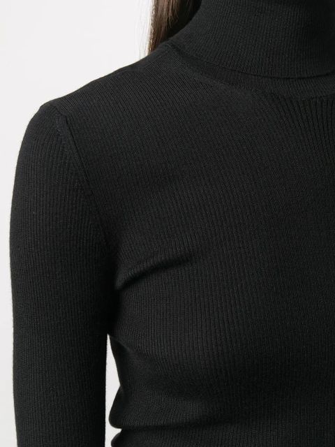 TOM FORD high neck jumper - Black