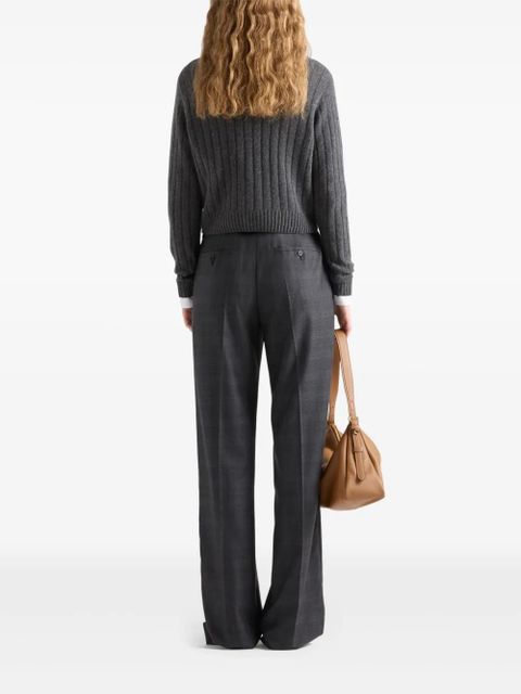Prada cashmere turtleneck sweater - Grey