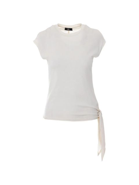 Eleh knot-detail T-shirt - Neutrals - zdjęcie produktu nr 1