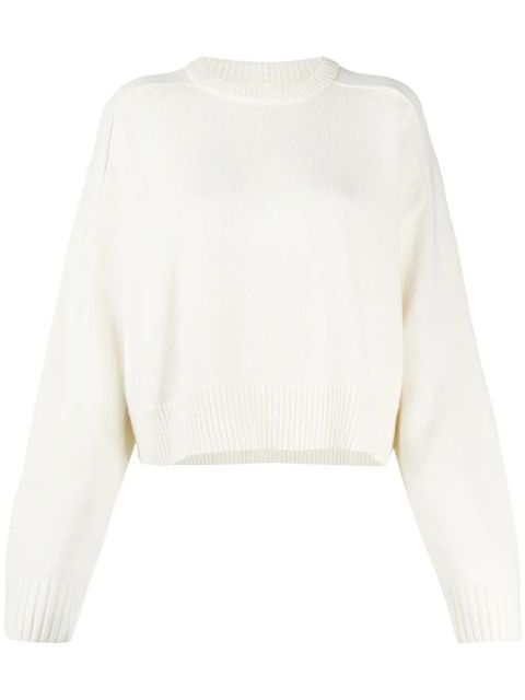 LouLou de Saison cropped knit jumper - Neutrals - zdjęcie produktu nr 1