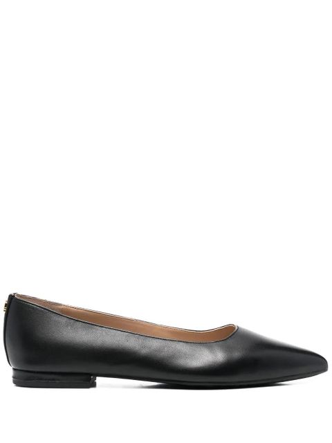 Lauren Ralph Lauren Londyn pointed-toe ballerina shoes - Black - zdjęcie produktu nr 1