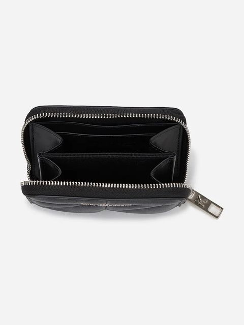 Karl Lagerfeld portfel skórzany damski kolor czarny A1W32064 - zdjęcie produktu nr 2