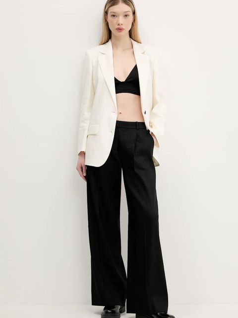 HUGO spodnie lniane - zdjęcie produktu nr 2