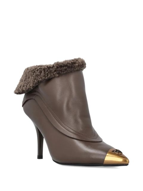 PINKO 70mm Lucy 25 boots - Brown