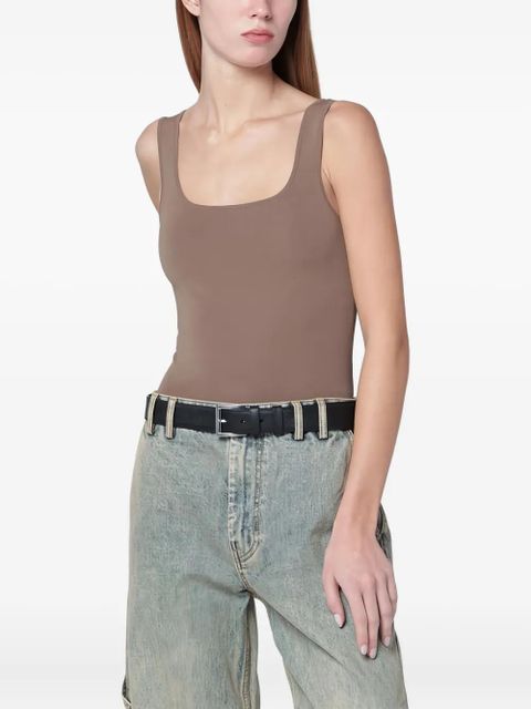 ENTIRE STUDIOS Canotta square-neck tank top - Brown - zdjęcie produktu nr 1