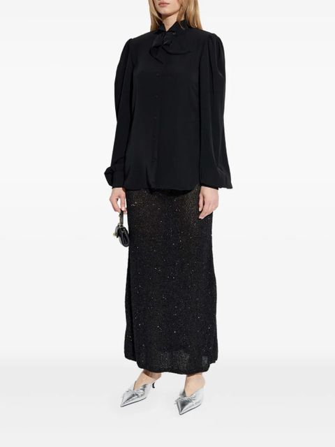 Balenciaga button-down shirt - Black - zdjęcie produktu nr 2