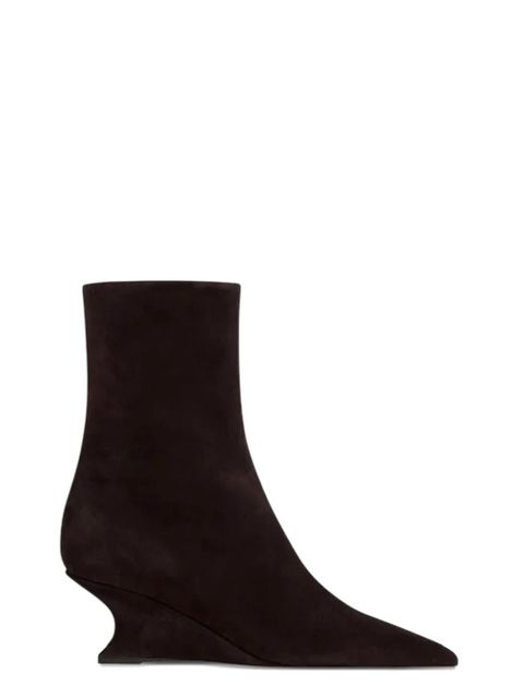 Paris Texas 50mm Nina suede ankle boots - Brown - zdjęcie produktu nr 1