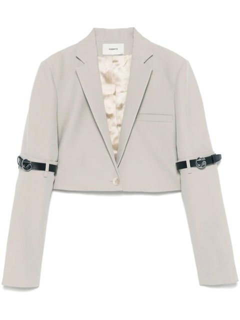 Coperni cropped blazer - Neutrals - zdjęcie produktu nr 1
