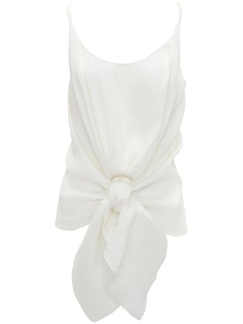 JW Anderson knotted tank top - White - zdjęcie produktu nr 1