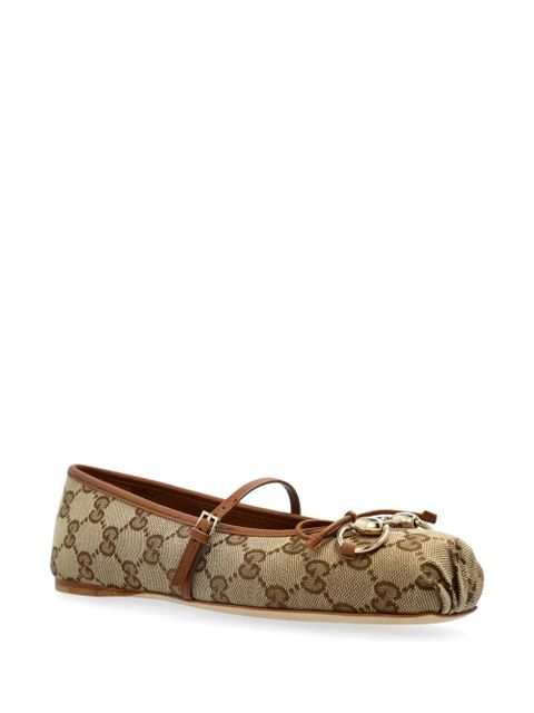 Gucci Monogram Double G pumps - Neutrals - zdjęcie produktu nr 2