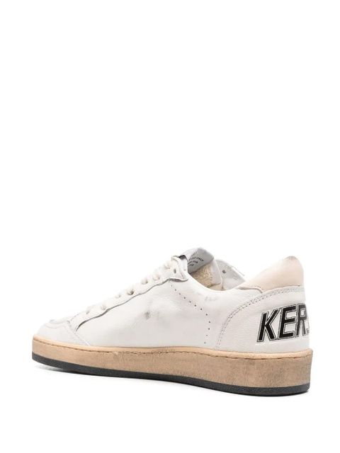 Golden Goose White Ball Star Low-Top Sneakers - zdjęcie produktu nr 2