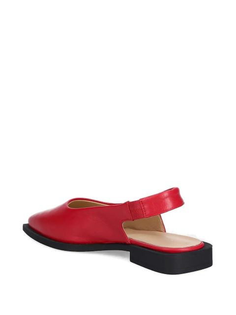 Copenhagen slingback pointed-toe ballet flats - Red - zdjęcie produktu nr 2