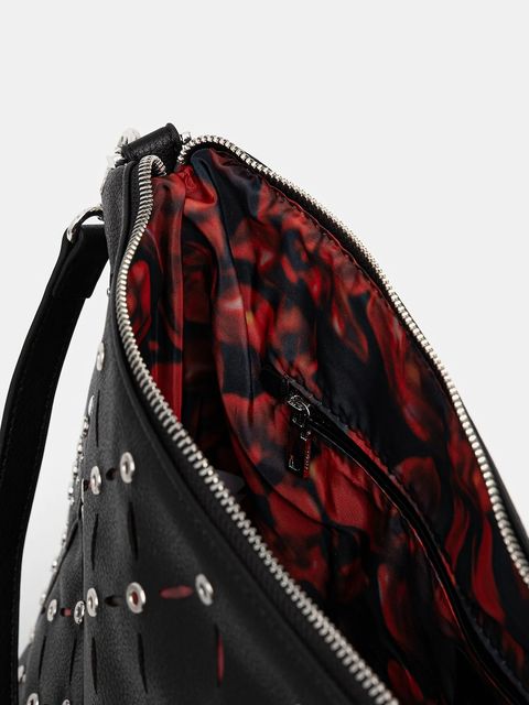 Desigual torebka YANKEE LEIRIA MINI BL kolor czarny 25WAXP37 - zdjęcie produktu nr 2