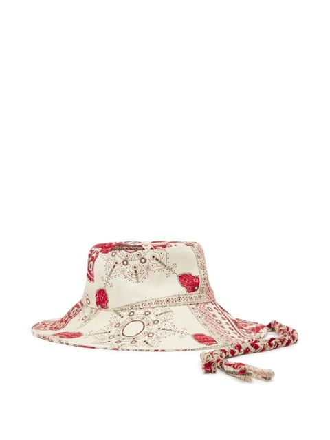 ISABEL MARANT Delya bucket hat - Red