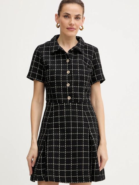 Morgan sukienka kolor czarny mini rozkloszowana RILMA - zdjęcie produktu nr 1