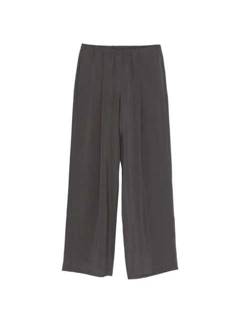 Alysi elasticated palazzo pants - Grey - zdjęcie produktu nr 1