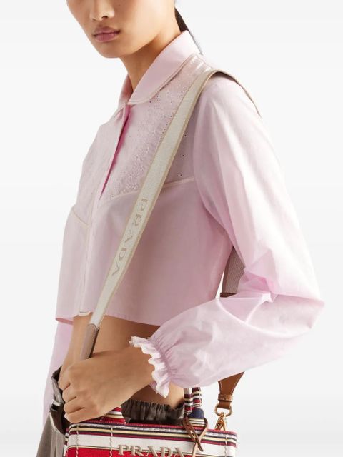 Prada Jardinière mini bag - Red - zdjęcie produktu nr 2