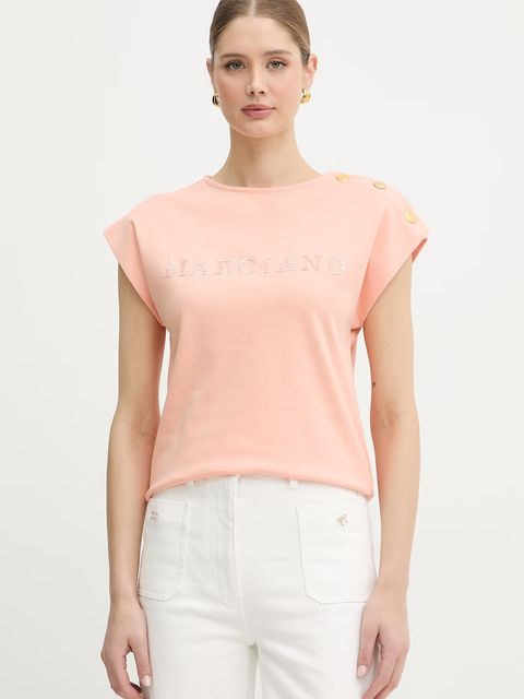 Marciano by Guess t-shirt damski bawełniany LYRIS - zdjęcie produktu nr 2