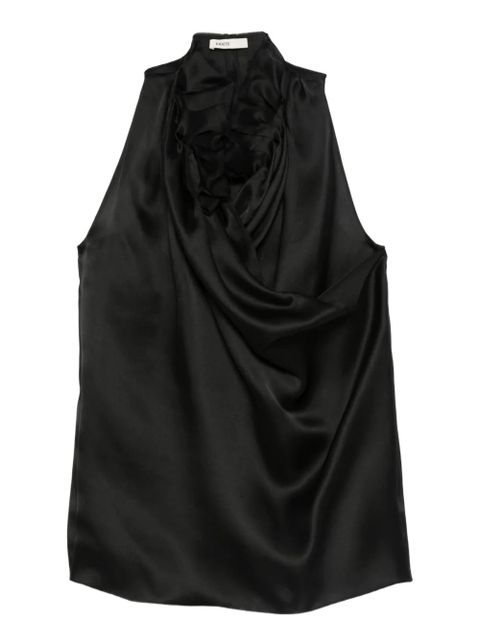 KHAITE Meegan Top - Black