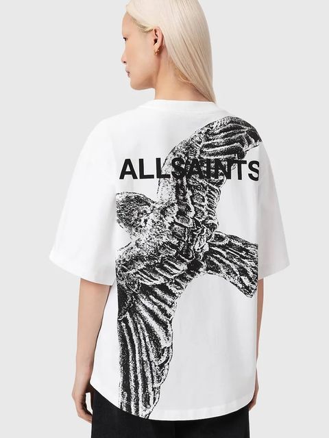 AllSaints t-shirt bawełniany SWOOP