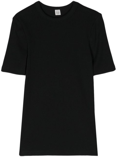 TOTEME crew-neck short-sleeve T-shirt - Black - zdjęcie produktu nr 1