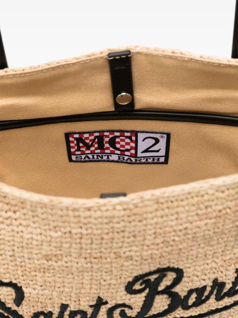 MC2 Saint Barth medium City shoulder bag - Neutrals