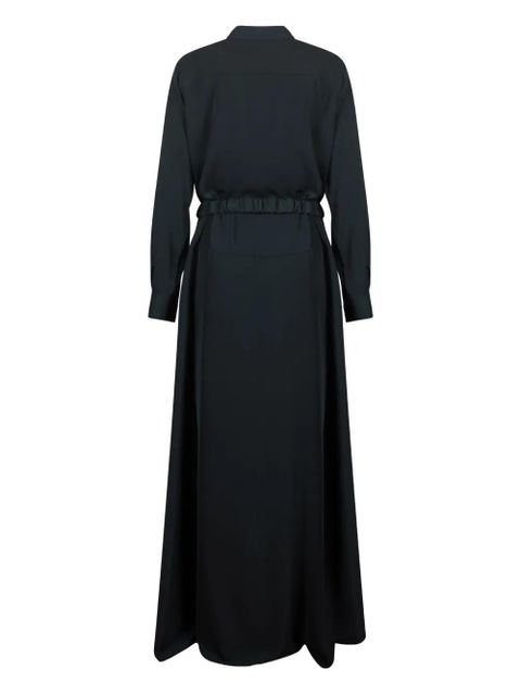 PINKO Love Birds buckle maxi dress - Green - zdjęcie produktu nr 2