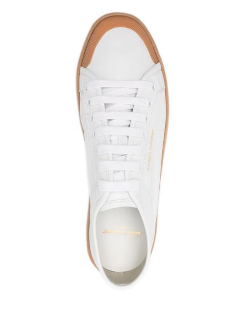 Saint Laurent lace-up toe sneakers - White - zdjęcie produktu nr 2