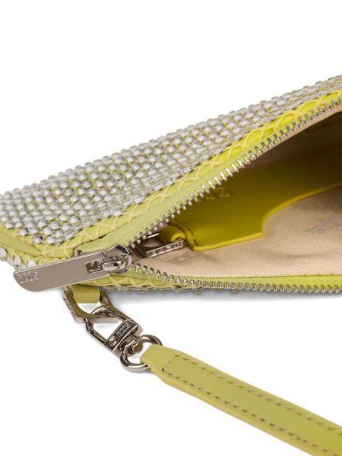 GCDS Comma Notte shoulder bag - Yellow