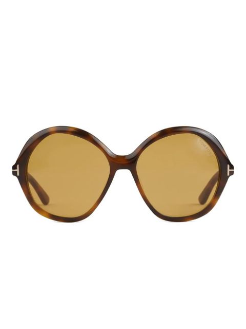 TOM FORD round-frame sunglasses - Brown - zdjęcie produktu nr 1