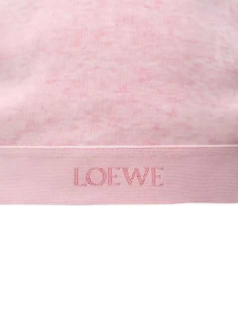 LOEWE cropped polo top - Pink - zdjęcie produktu nr 2