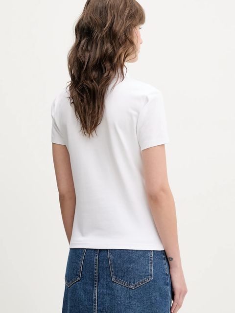 Guess Jeans polo damski kolor biały W5GP73 KCYR1