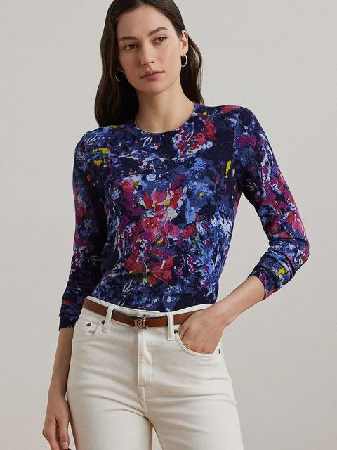 Lauren Ralph Lauren longsleeve bawełniany - zdjęcie produktu nr 1